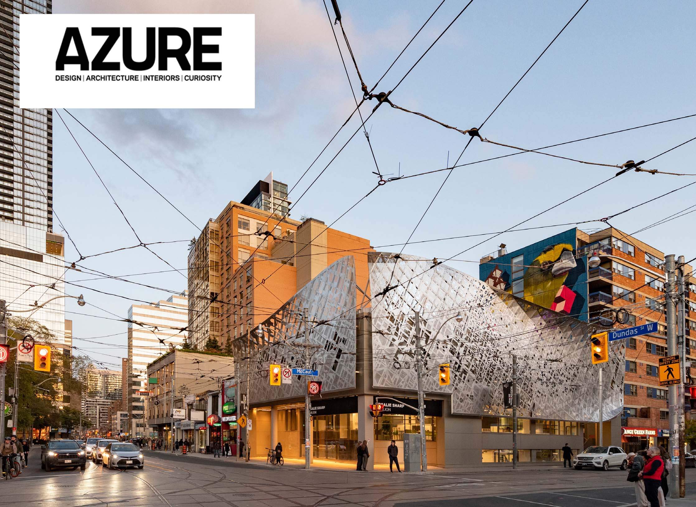 Image of Rosalie Sharp Pavilion Highlighted in Azure Magazine