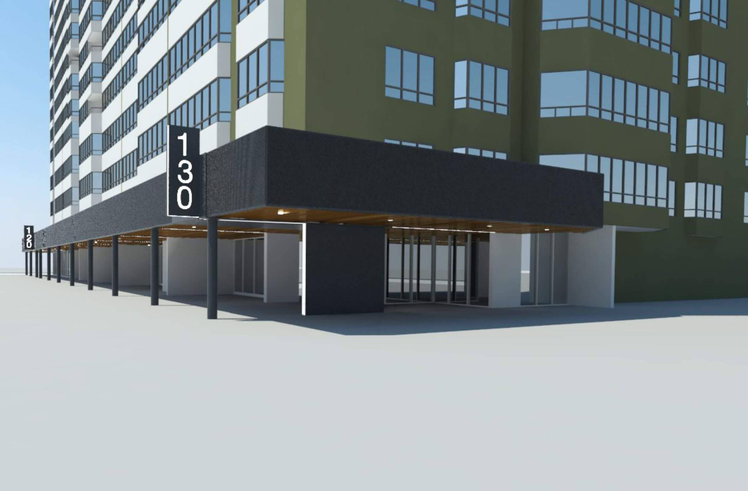 Top image Carlton Condominium