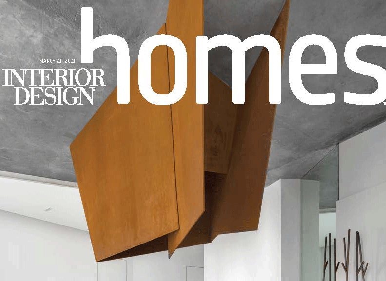 Image of Bézier Curve House Featured in Interior Design Home Magazine
