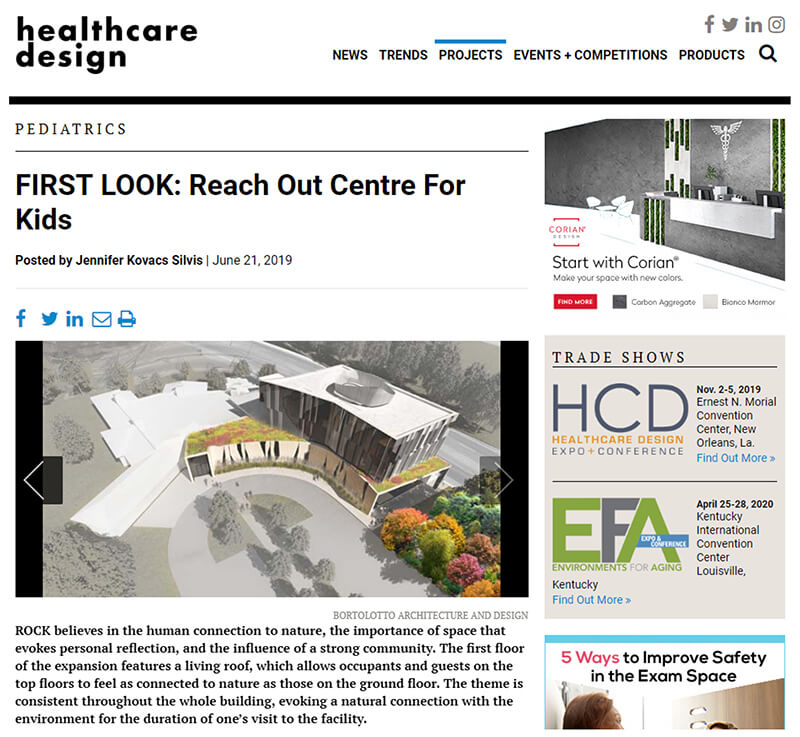 Healthcare Design Magazine Pedatric First Look