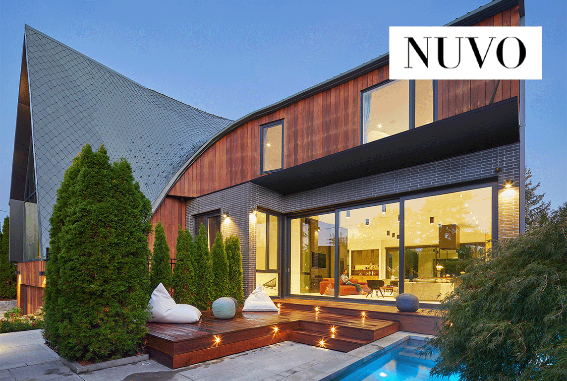 Bézier Curve House in NUVO Magazine