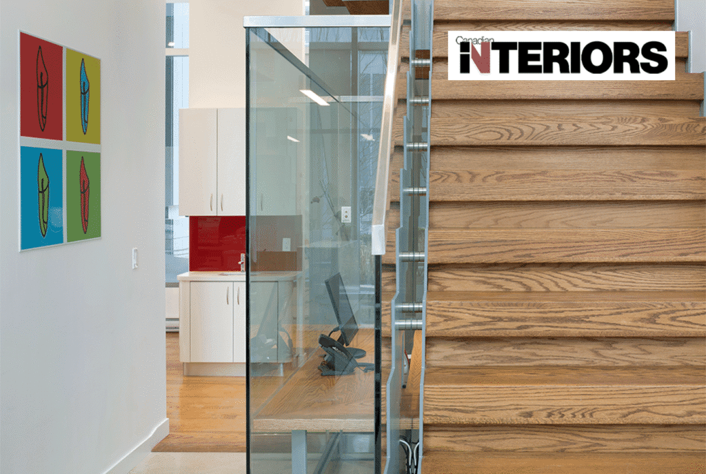 Lakeshore Dental II featured in Canadian Interiors