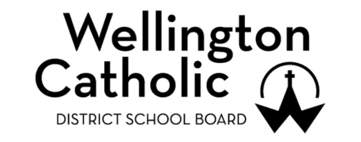 Wellington Catholic DSB B&W logo